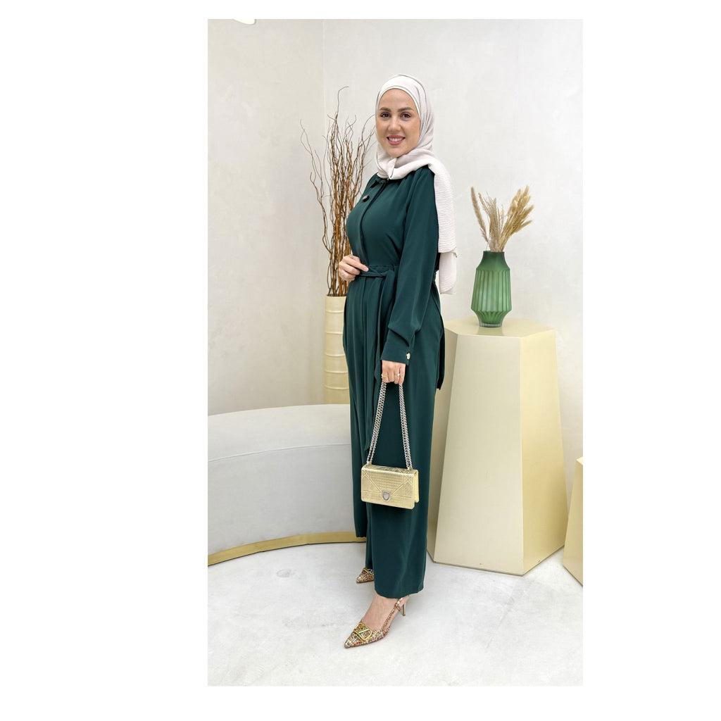 Luxe Tie-Waist Jumpsuit