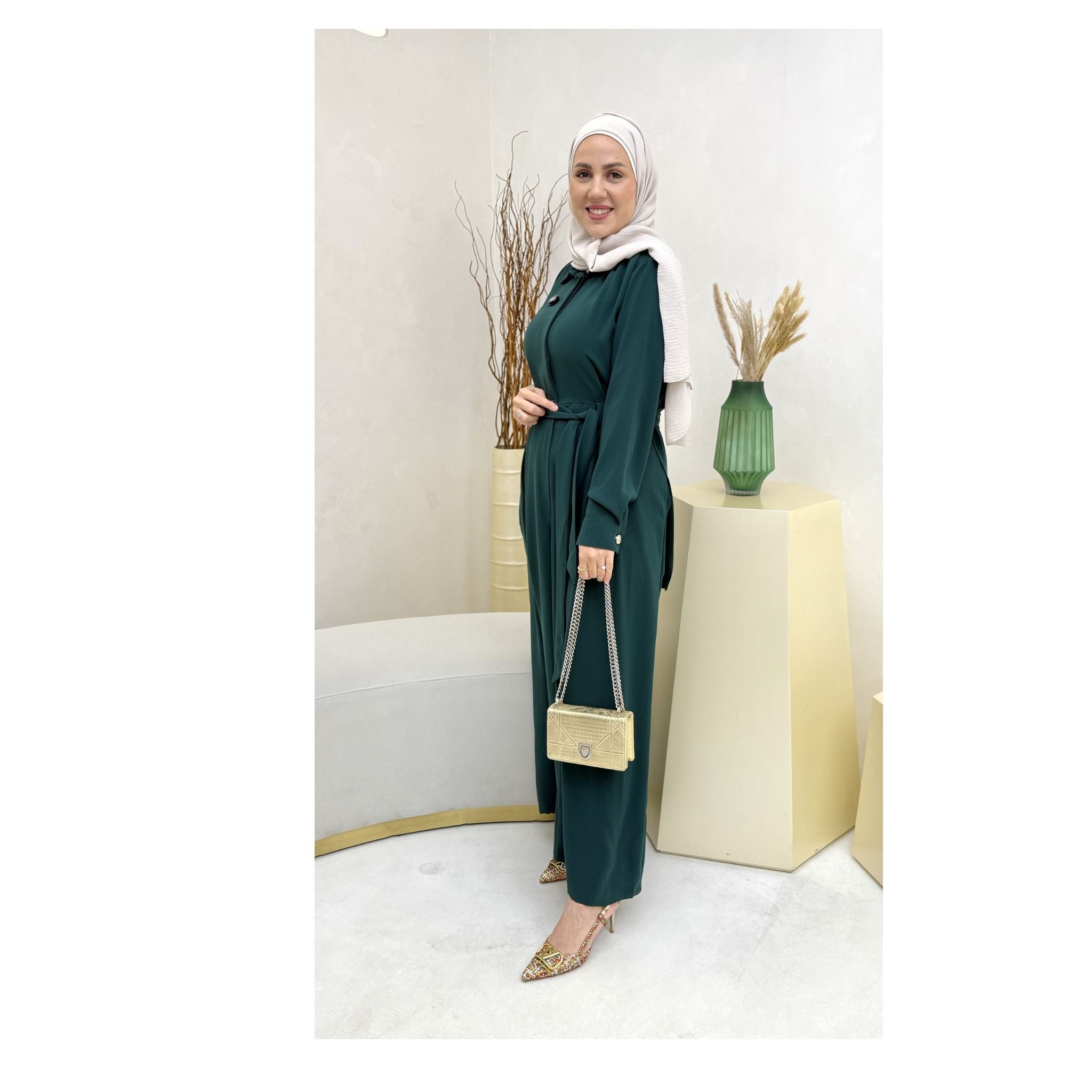 Luxe Tie-Waist Jumpsuit