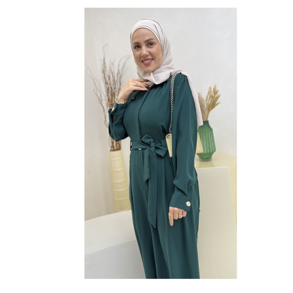 Luxe Tie-Waist Jumpsuit
