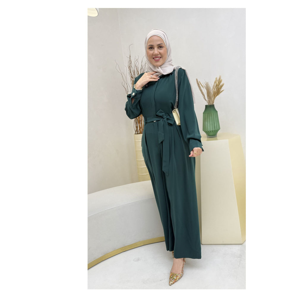 Luxe Tie-Waist Jumpsuit