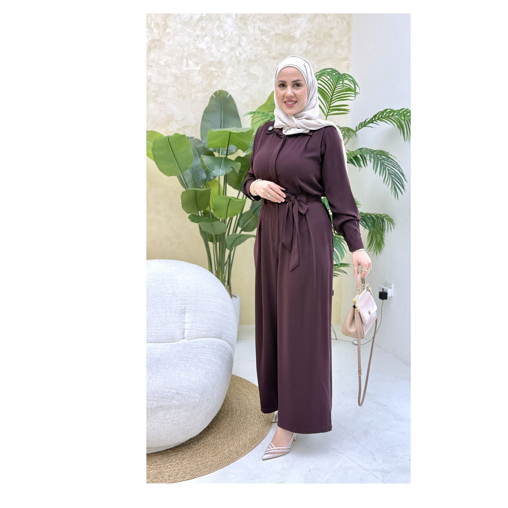 Luxe Tie-Waist Jumpsuit