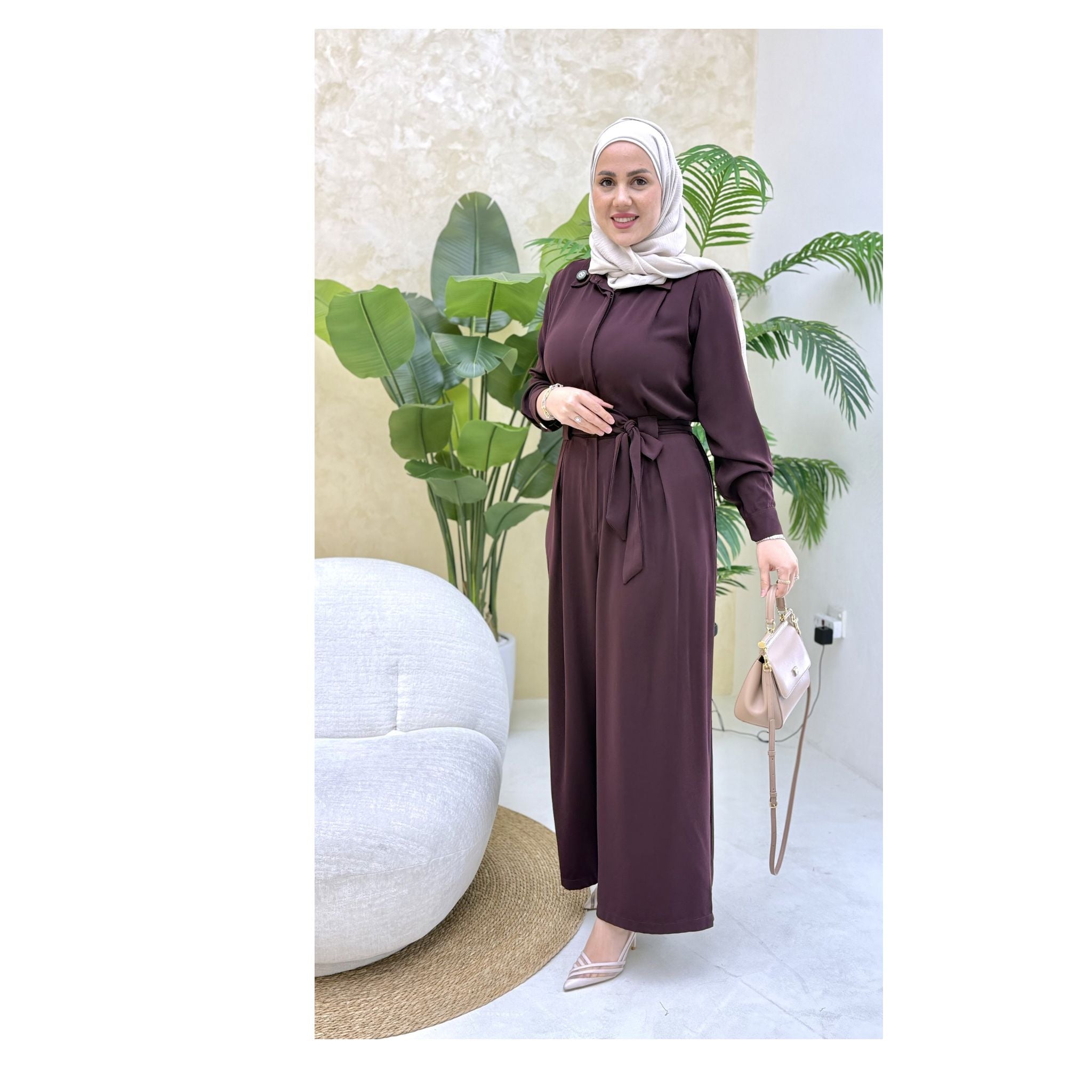 Luxe Tie-Waist Jumpsuit
