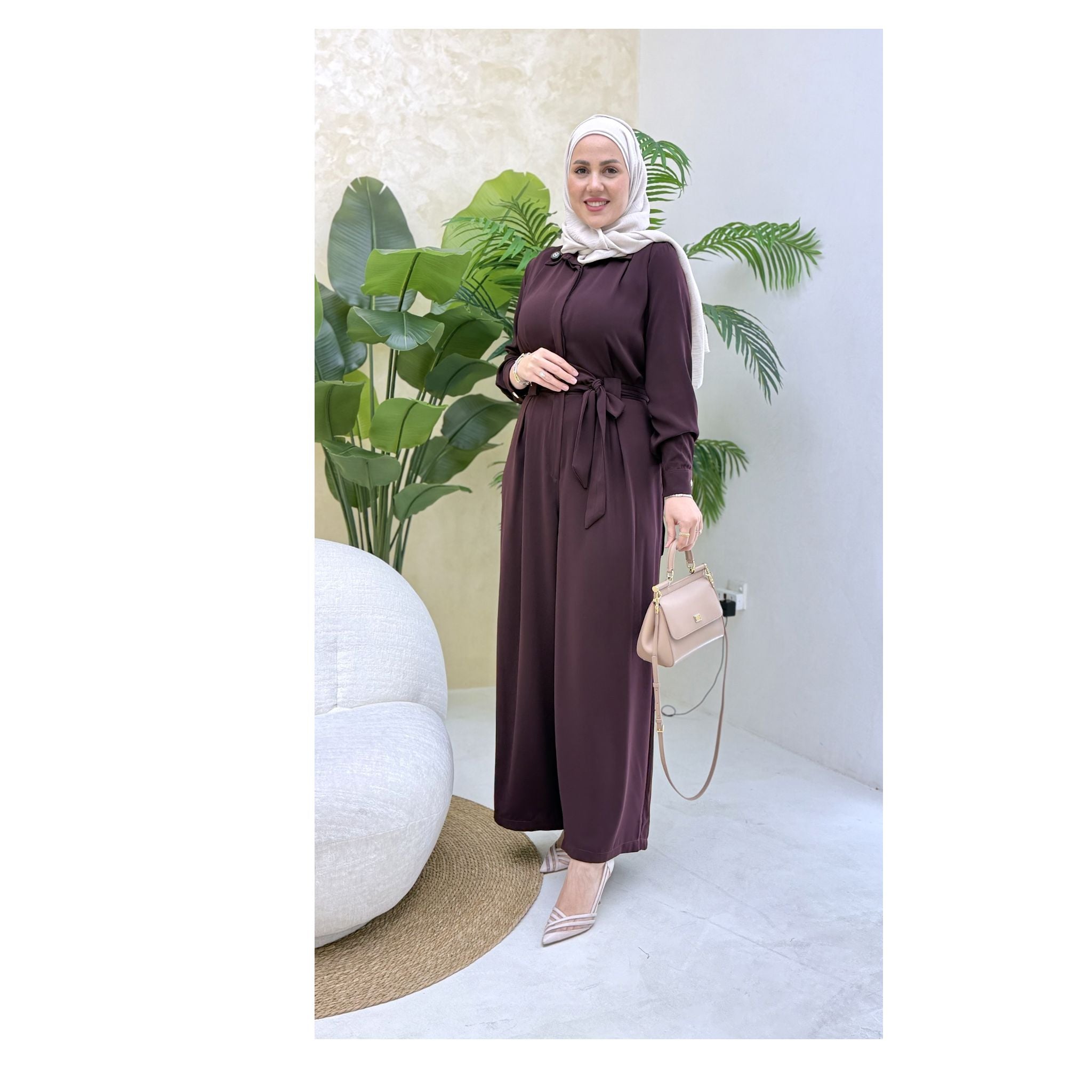 Luxe Tie-Waist Jumpsuit