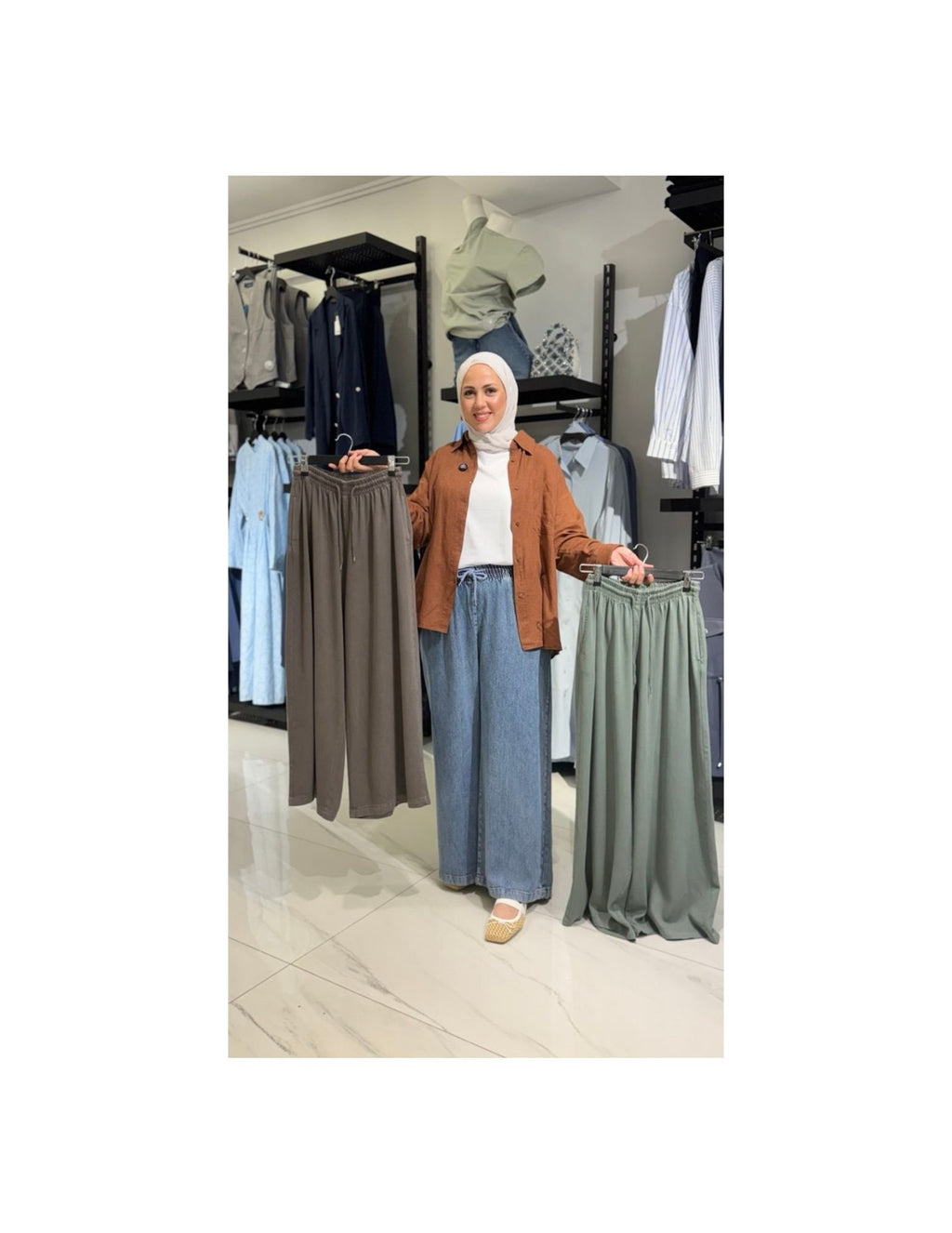 Soft Wide Pants