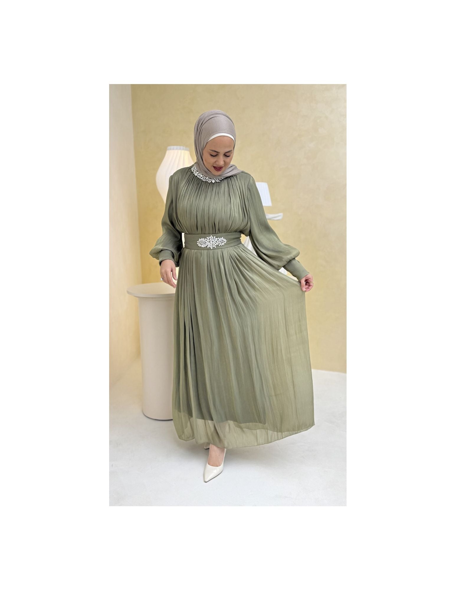 Sage Royal Dress