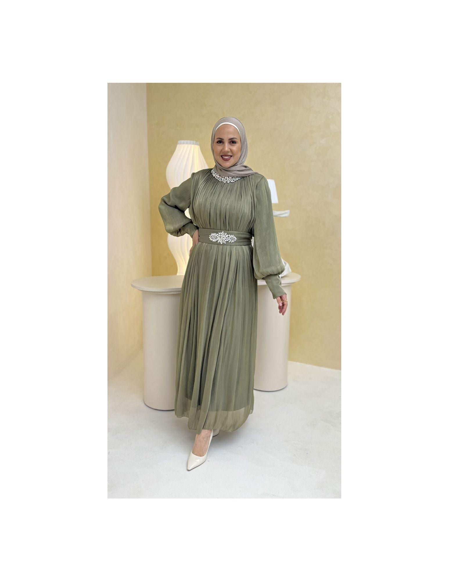 Sage Royal Dress