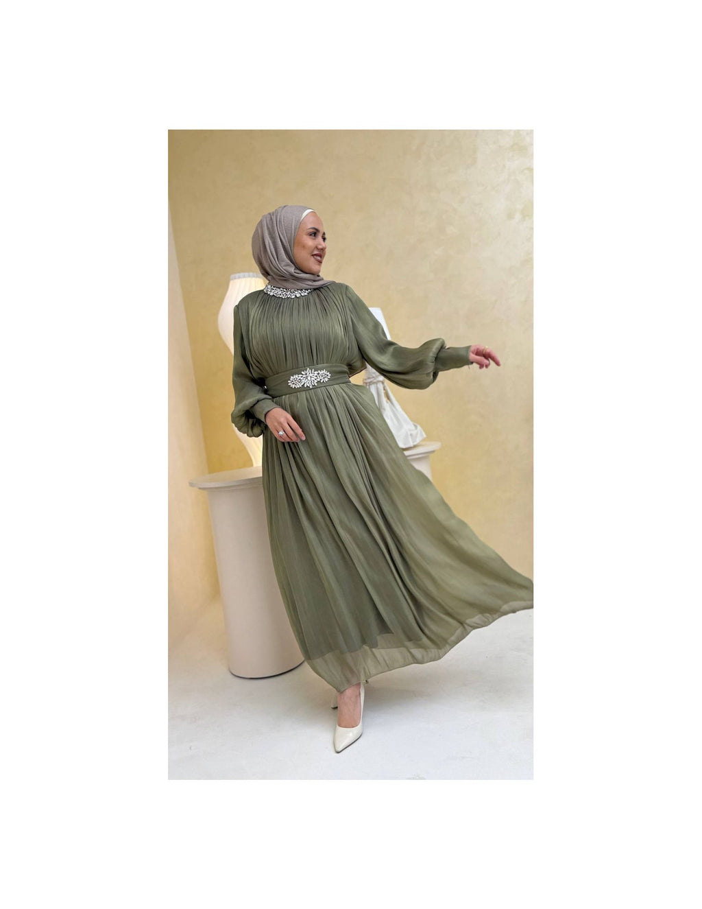 Sage Royal Dress