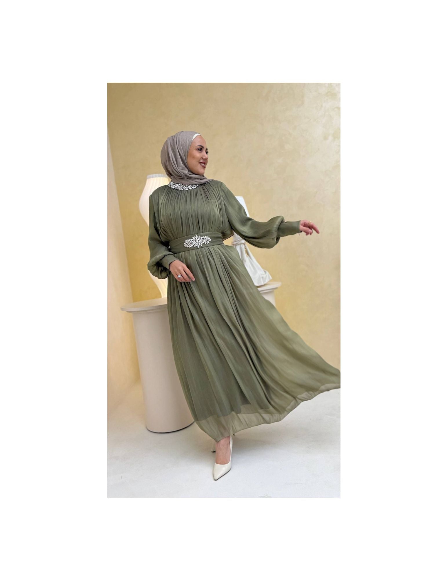 Sage Royal Dress