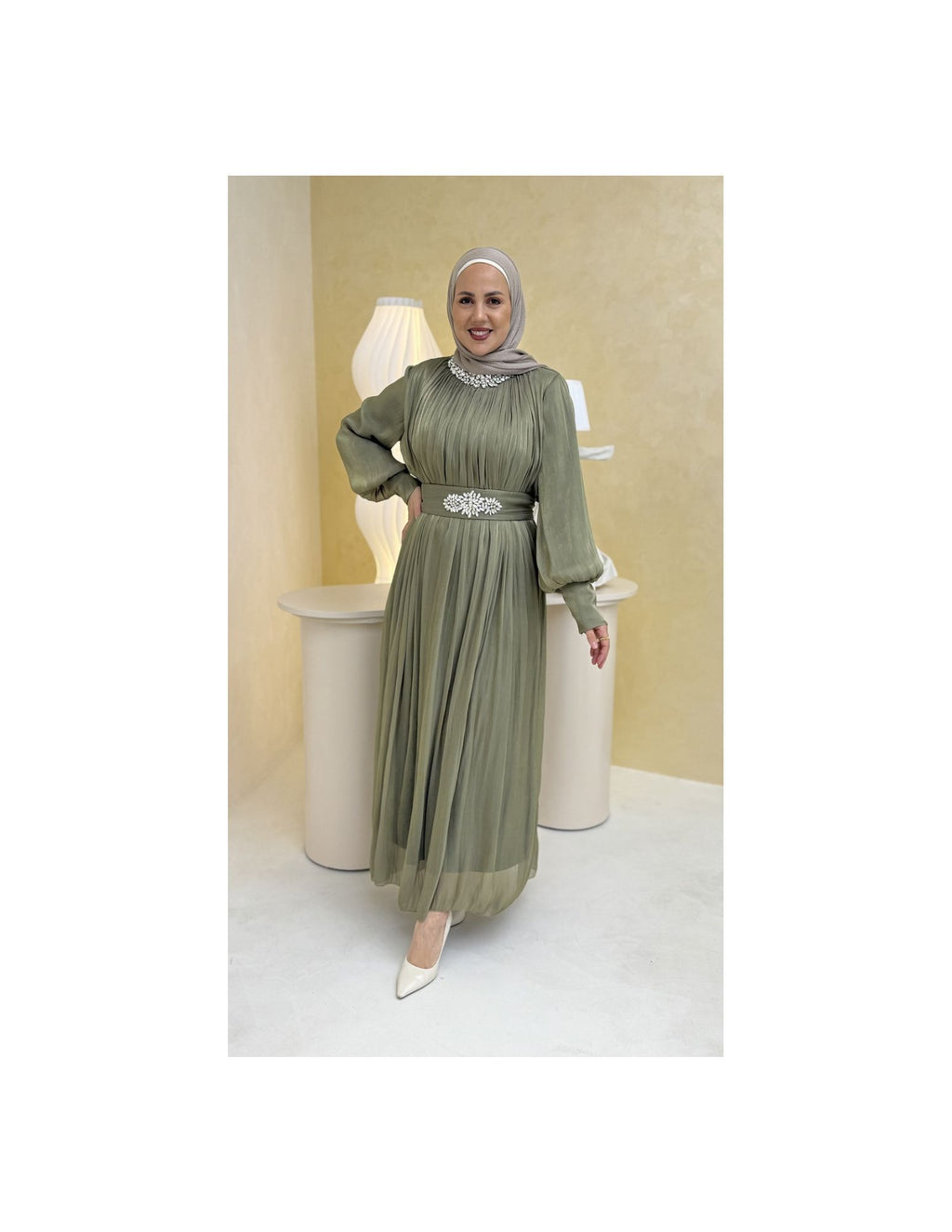 Sage Royal Dress