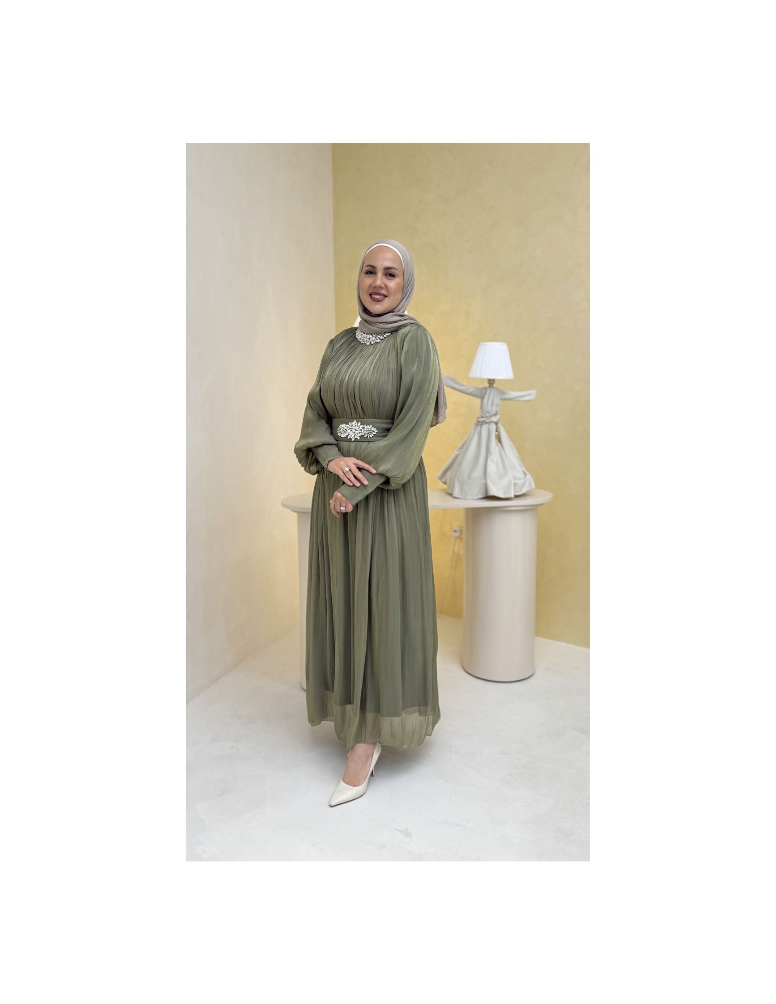 Sage Royal Dress