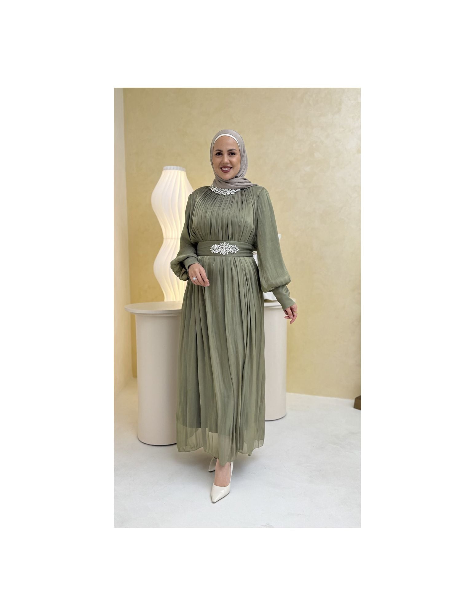 Sage Royal Dress