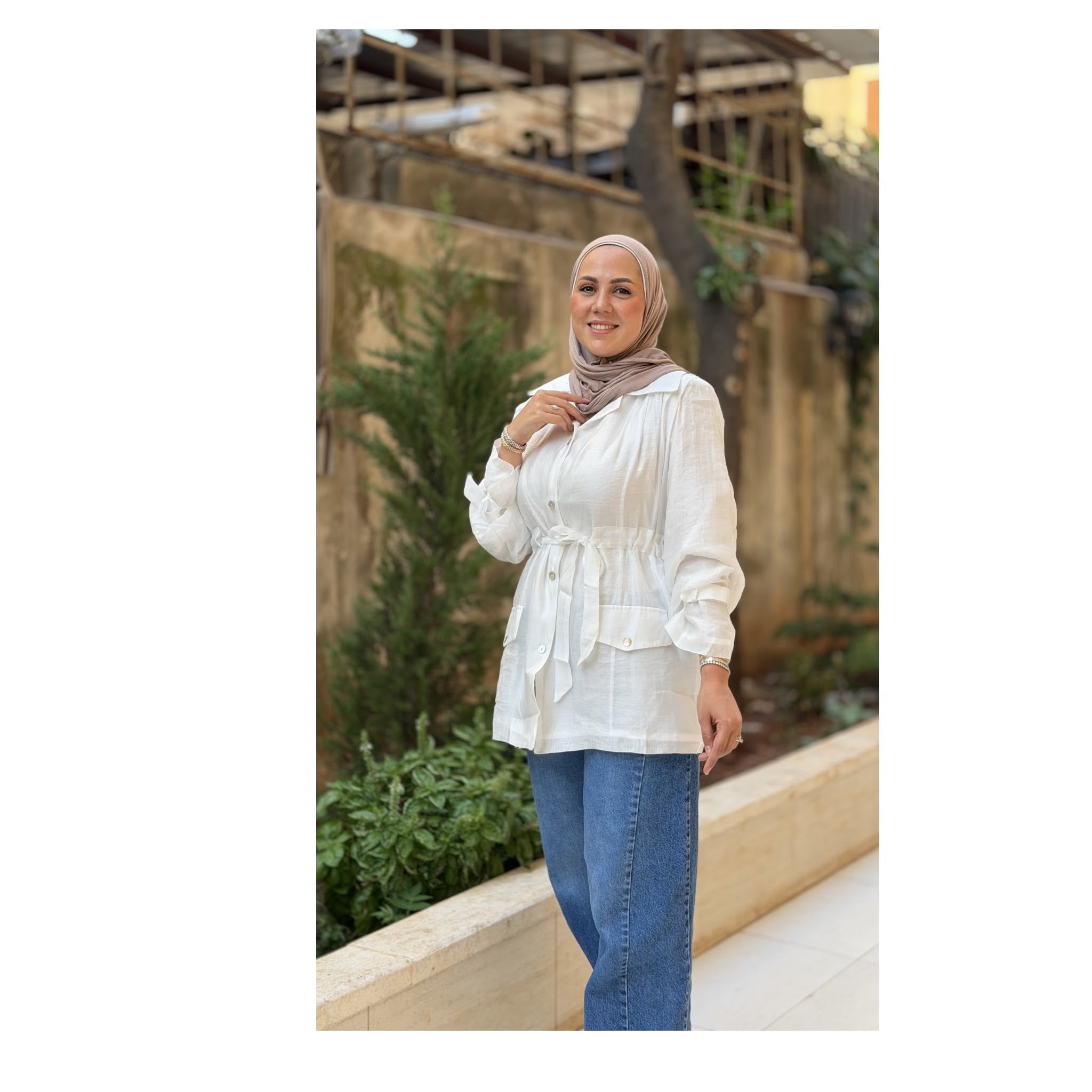 Luna Tie-Waist Shirt