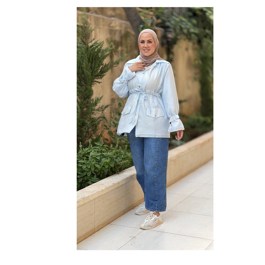 Luna Tie-Waist Shirt