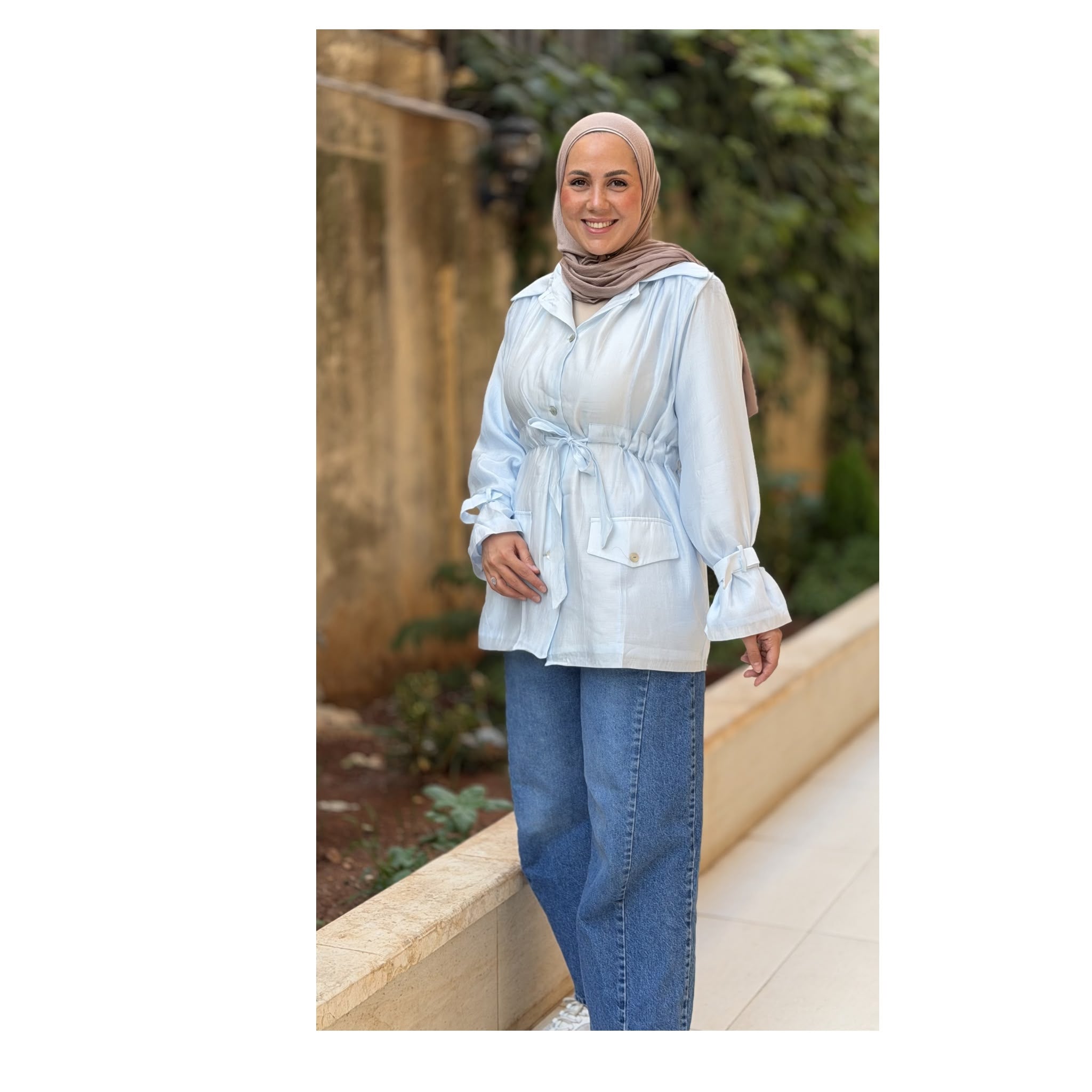 Luna Tie-Waist Shirt