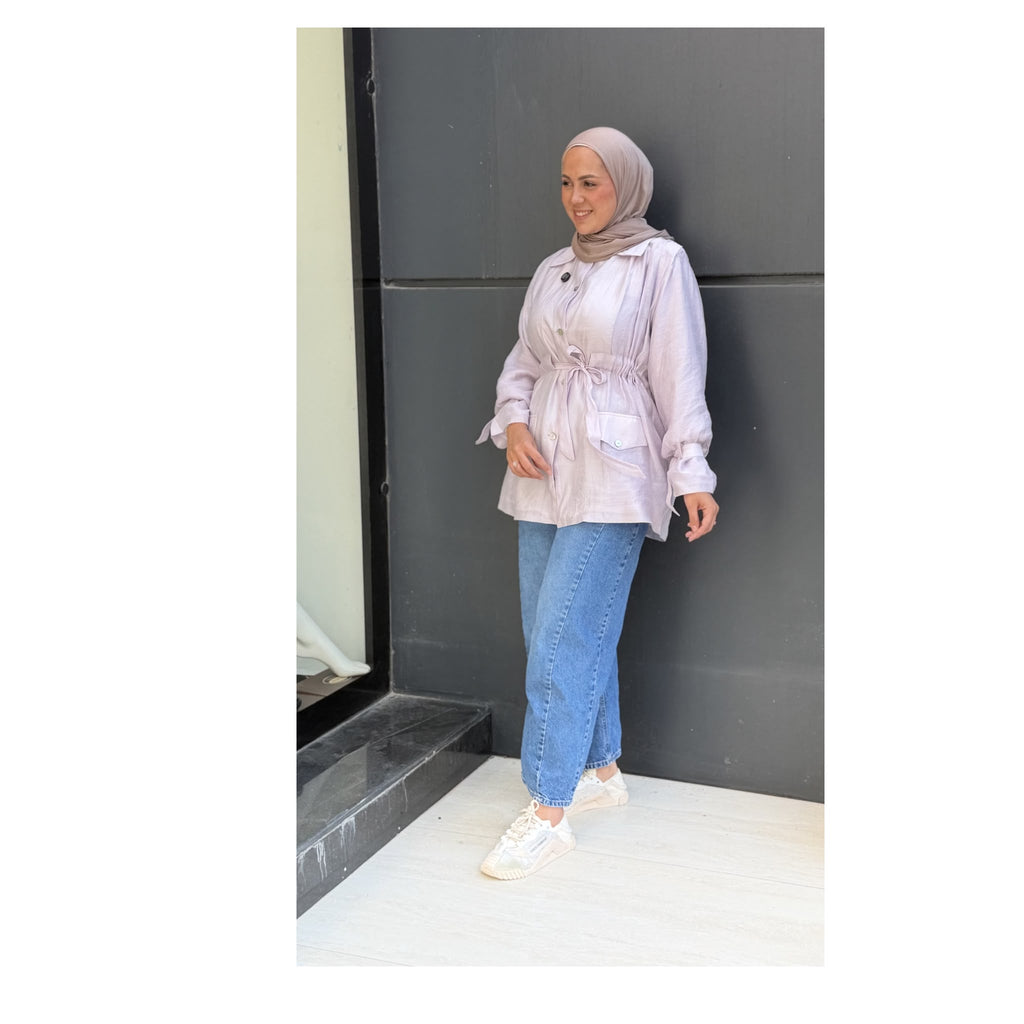 Luna Tie-Waist Shirt