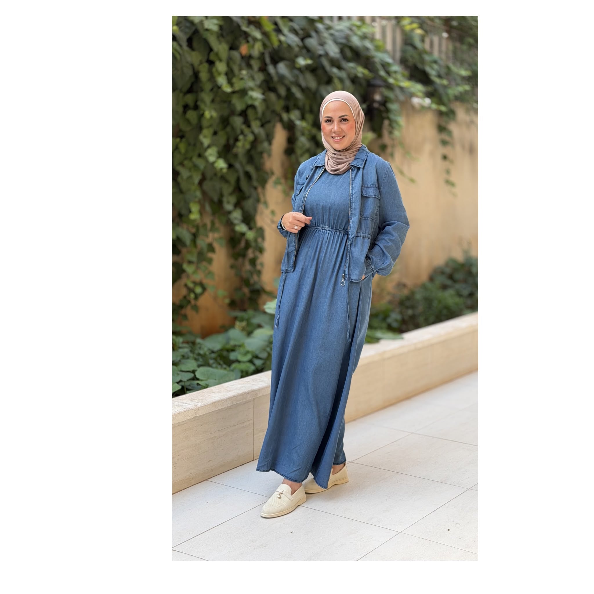 Soft Denim Dress