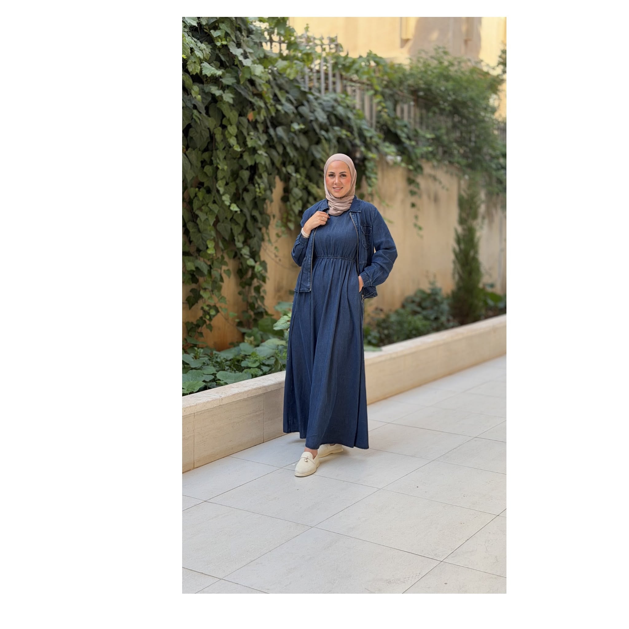 Soft Denim Dress