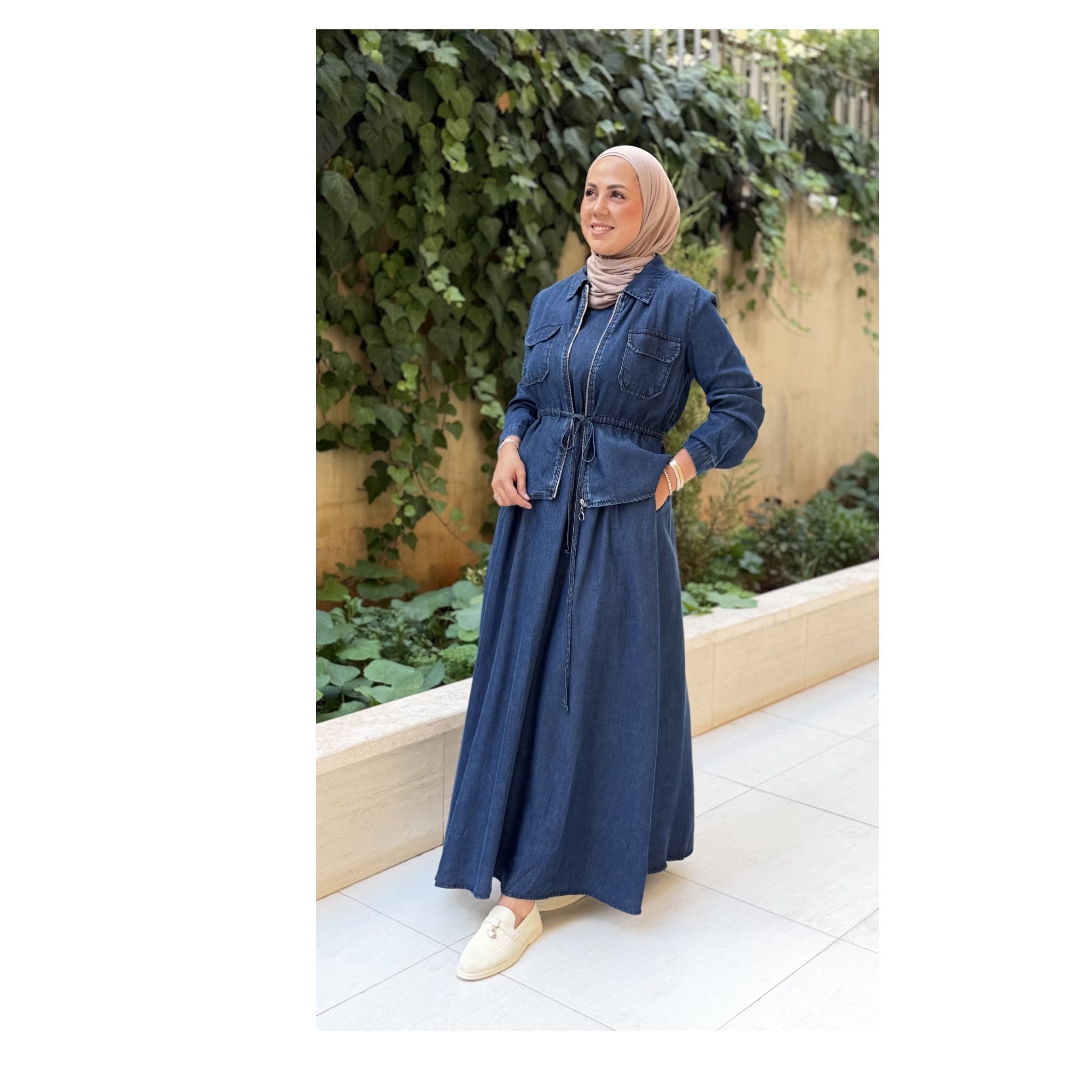 Soft Denim Dress