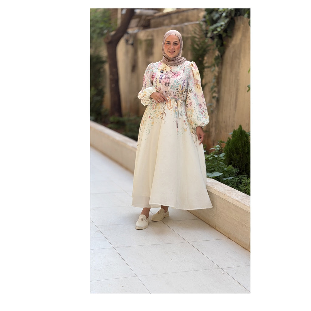 Floral Unique Dress