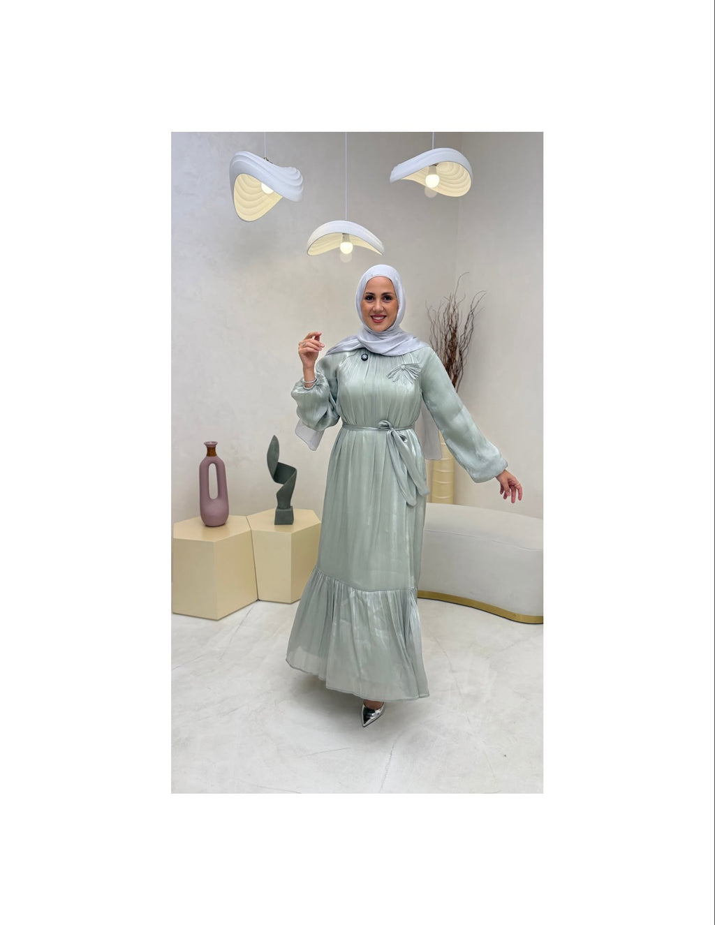 Rosé Grace Maxi Dress