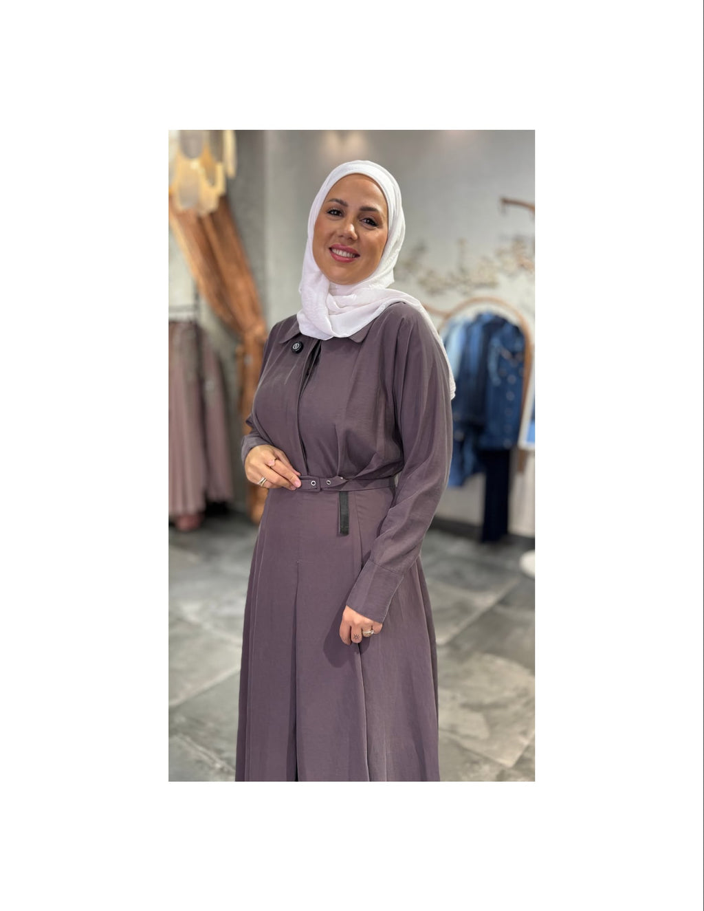 Regal Grace Belted Maxi Dress